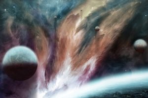 outer, Space, Planets, Artwork
