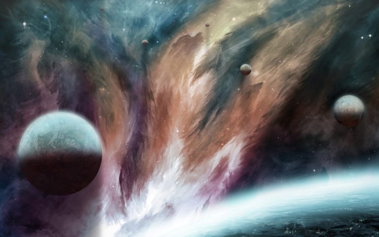 outer, Space, Planets, Artwork HD Wallpaper Desktop Background