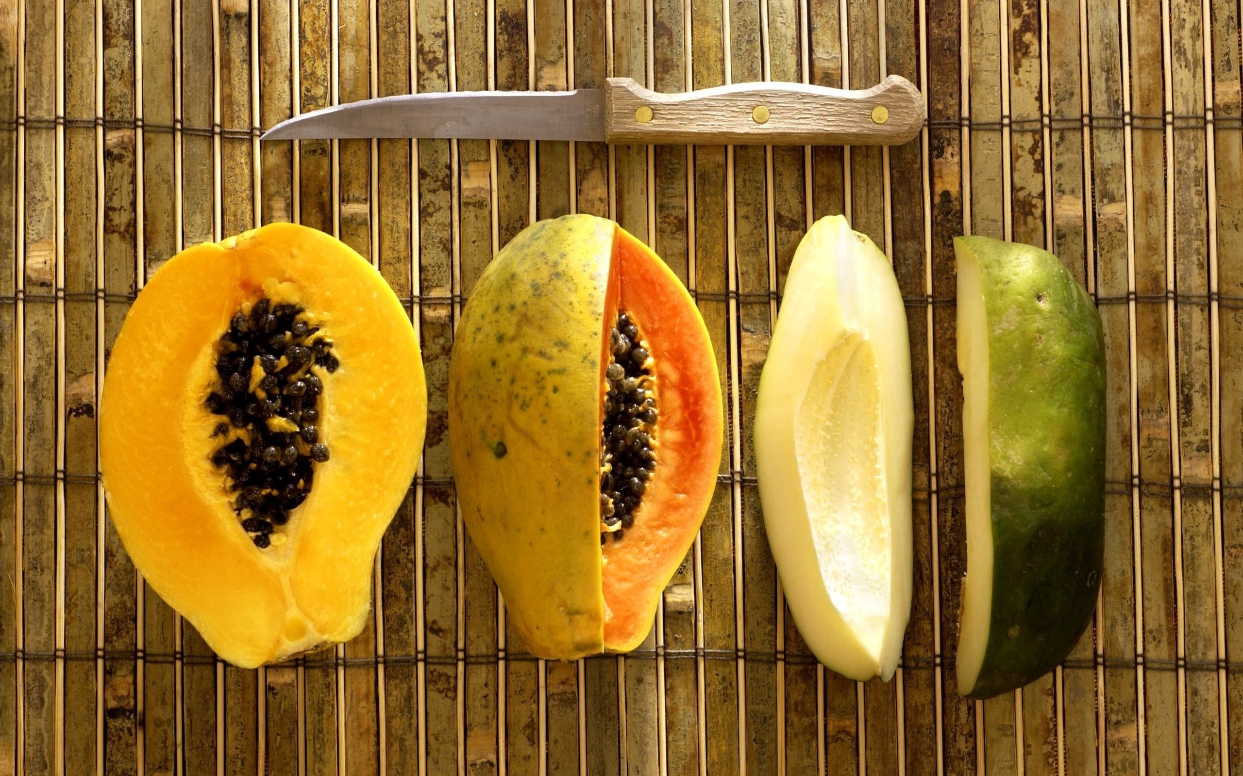 papaya, Fruit Wallpaper