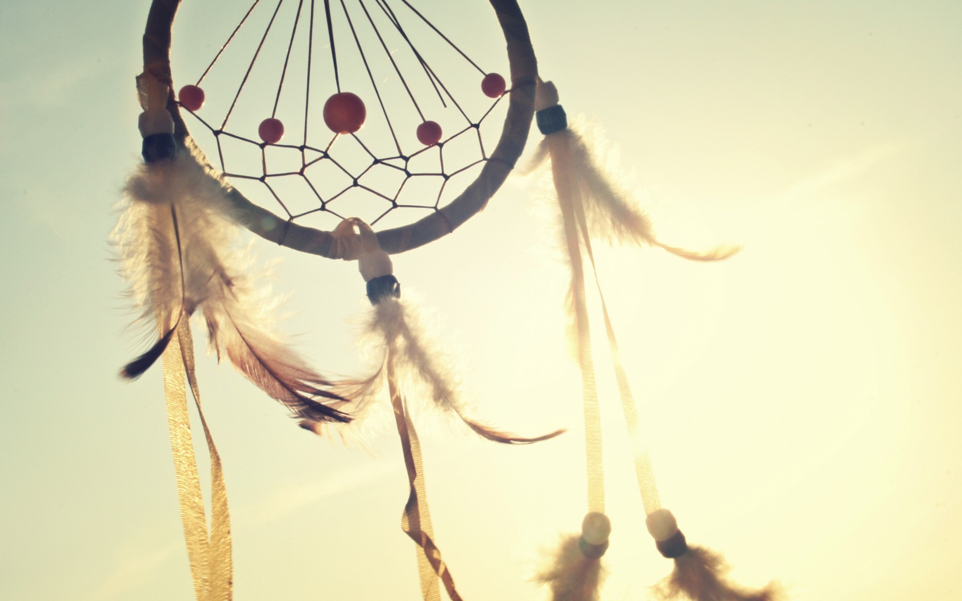 dreamcatcher, Native, American, Bokeh, Mood, Spirit, Dream, Feathers Wallpaper