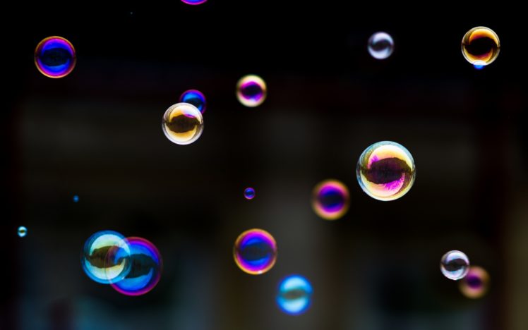 photography, Bubbles, Rainbow, Sphere, Round, Ball, Circle, Flight, Fly, Bokeh HD Wallpaper Desktop Background