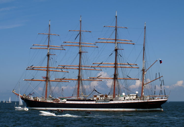 schooner, Ships, Boats, Clipper, Sailing, Ocean, Sea HD Wallpaper Desktop Background