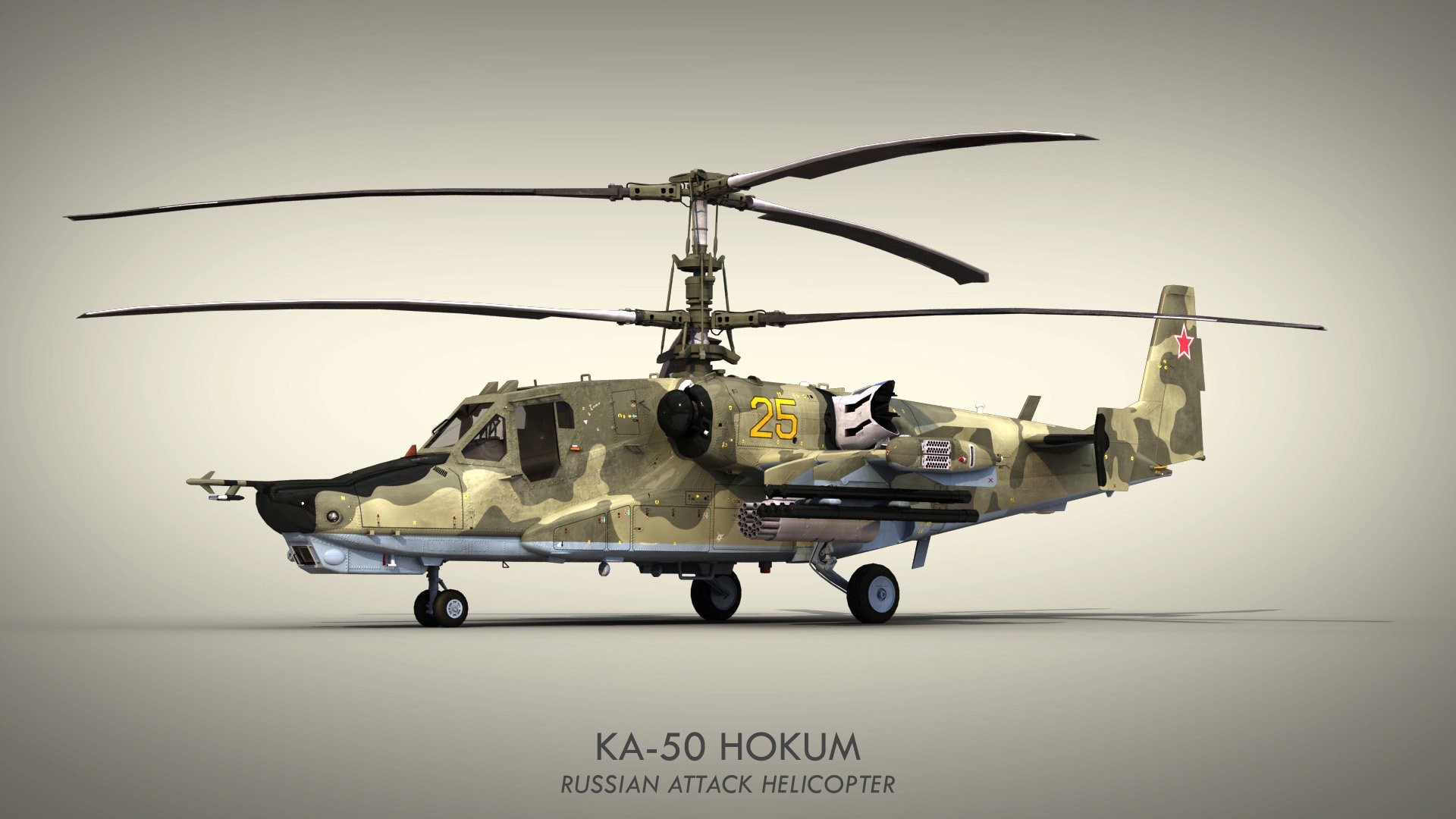 kamov, Ka 50, Black, Shark, Gunship, Attack, Helicopter, Military ...