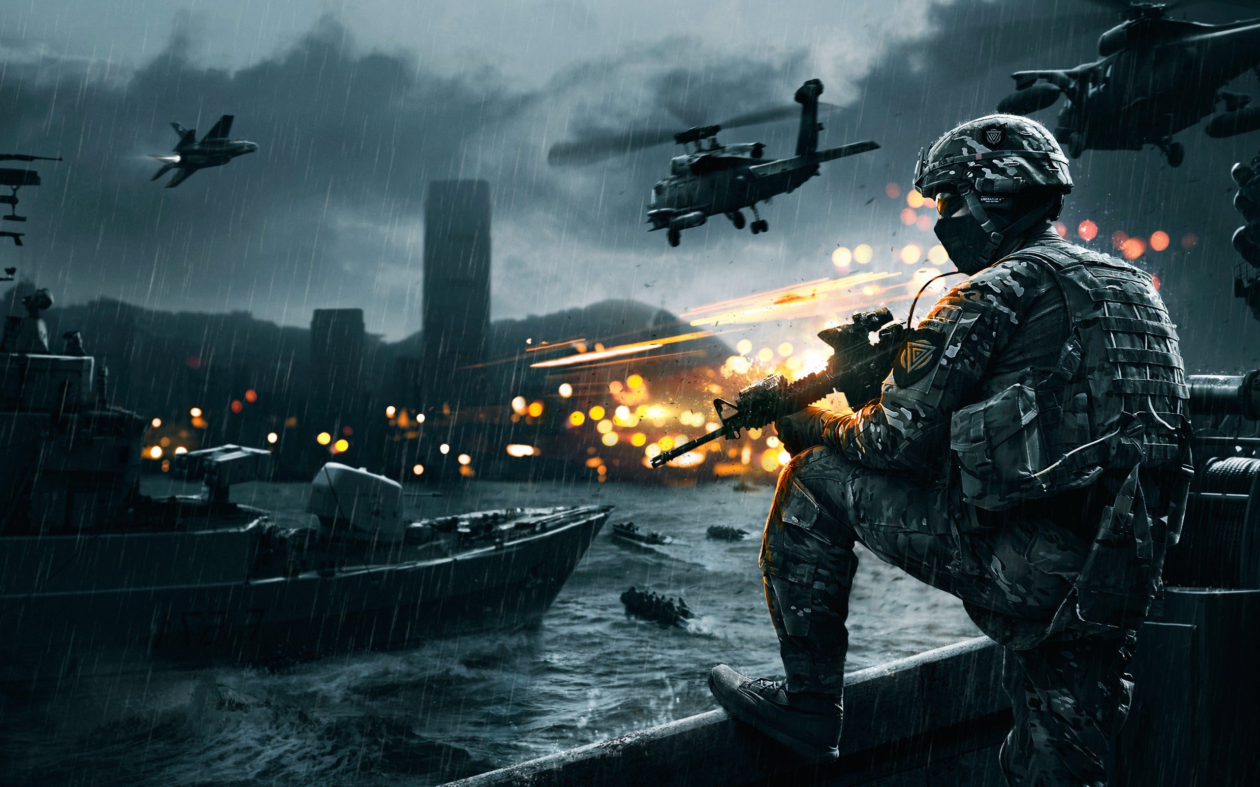 battlefield, 4, Siege, Of, Shanghai wide Wallpaper
