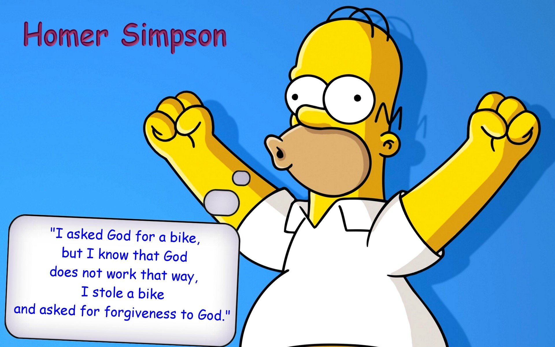 quotes, Homer, Simpson, The, Simpsons Wallpaper