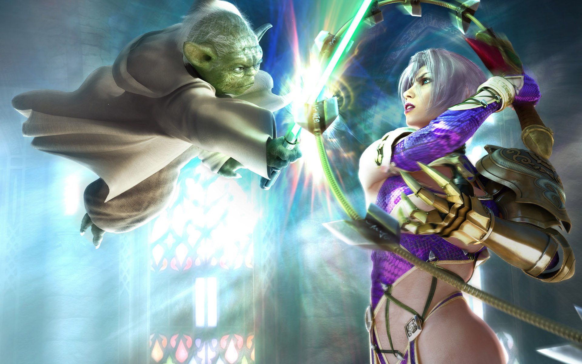 soul, Calibur, Yoda, Ivy, Valentine Wallpaper