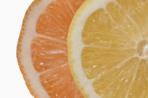 fruits, Oranges, Orange, Slices, Lemons, White, Background, Slices