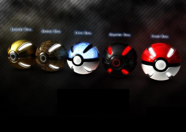 pokemon, Pokeball HD Wallpaper Desktop Background