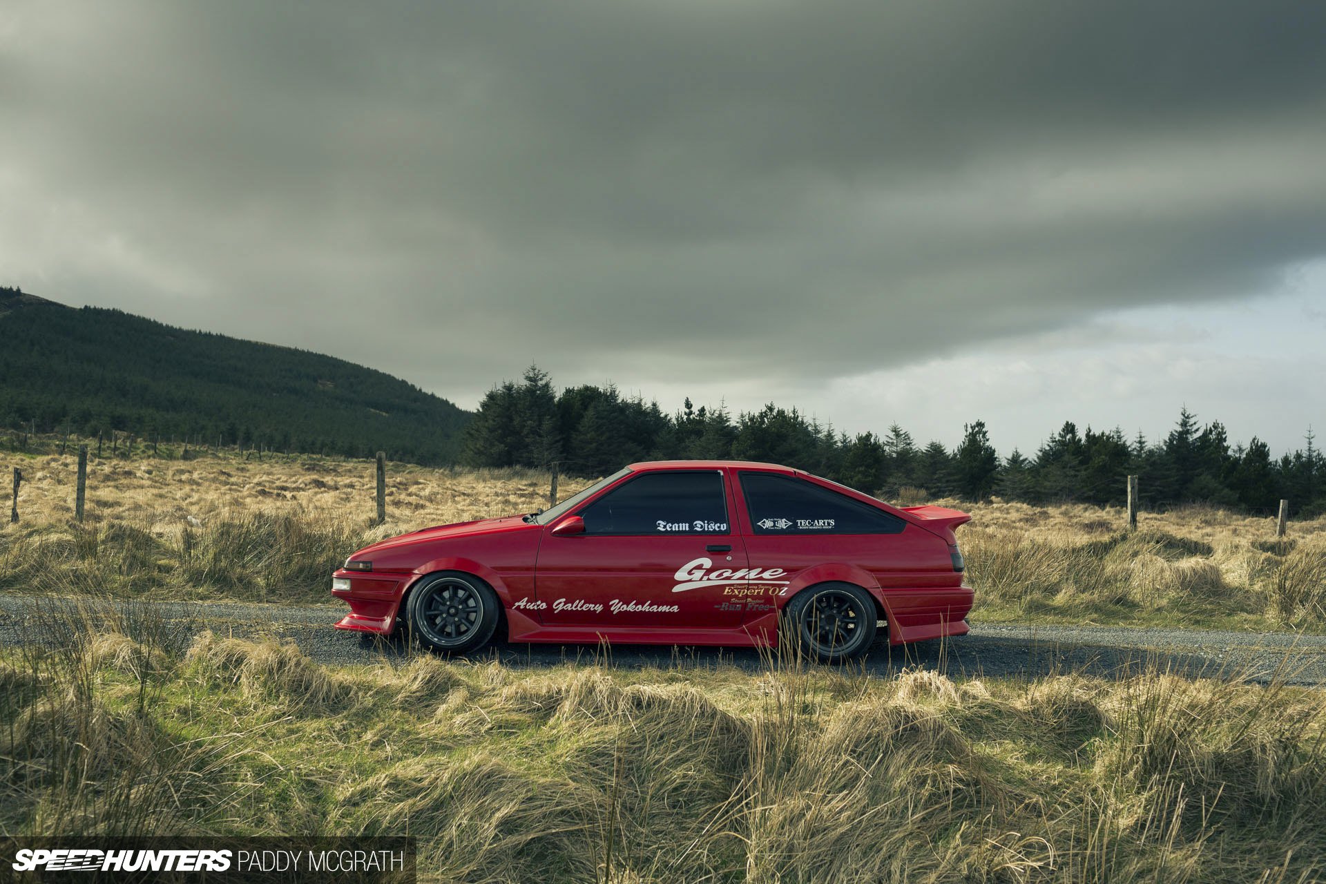 toyota, Furioteam disco ae86 pmcg 55n Wallpaper