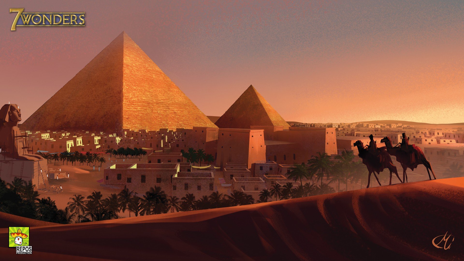 video, Games, Egypt, Artwork, 7, Wonders, Pyramids, Great, Pyramid, Of, Giza Wallpaper