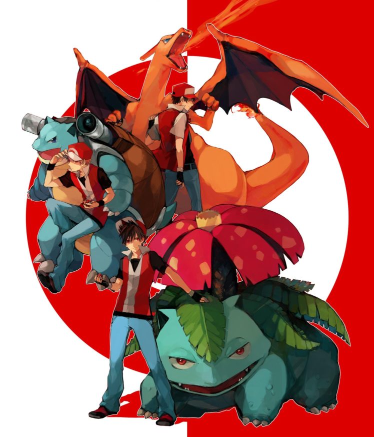 pokemon, Venusaur, Blastoise, Charizard HD Wallpaper Desktop Background