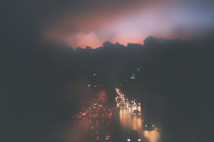 cars, Fog, Mist, Traffic, Roads, Cities, Atmospheric, Car, Lights