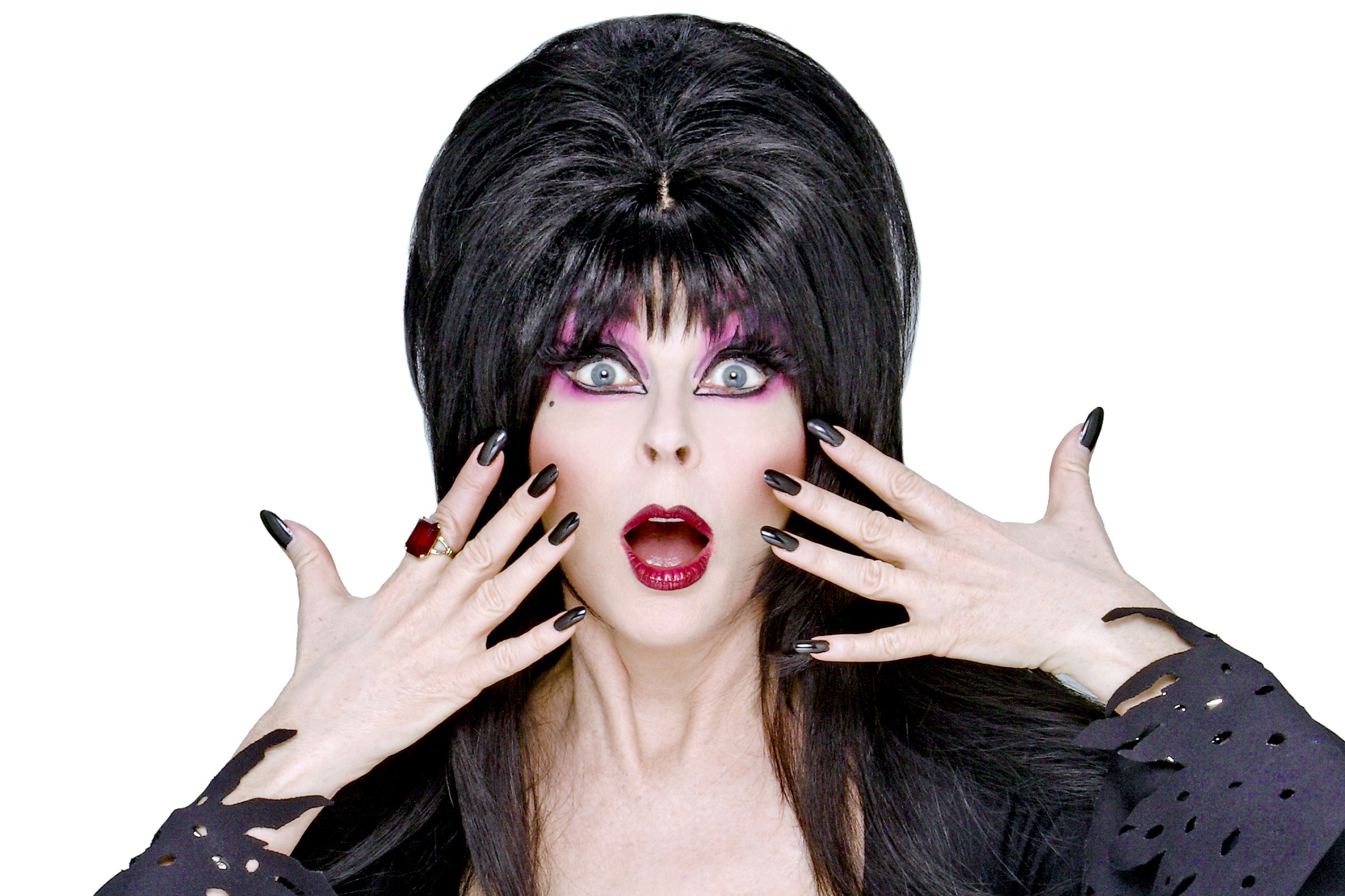Elvira Actress Women Models Brunettes Sexy Babes Dark Horror Halloween Wallpapers HD