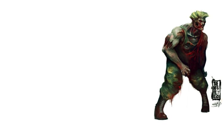 zombies, Street, Fighter, Guile, Simple, Background HD Wallpaper Desktop Background