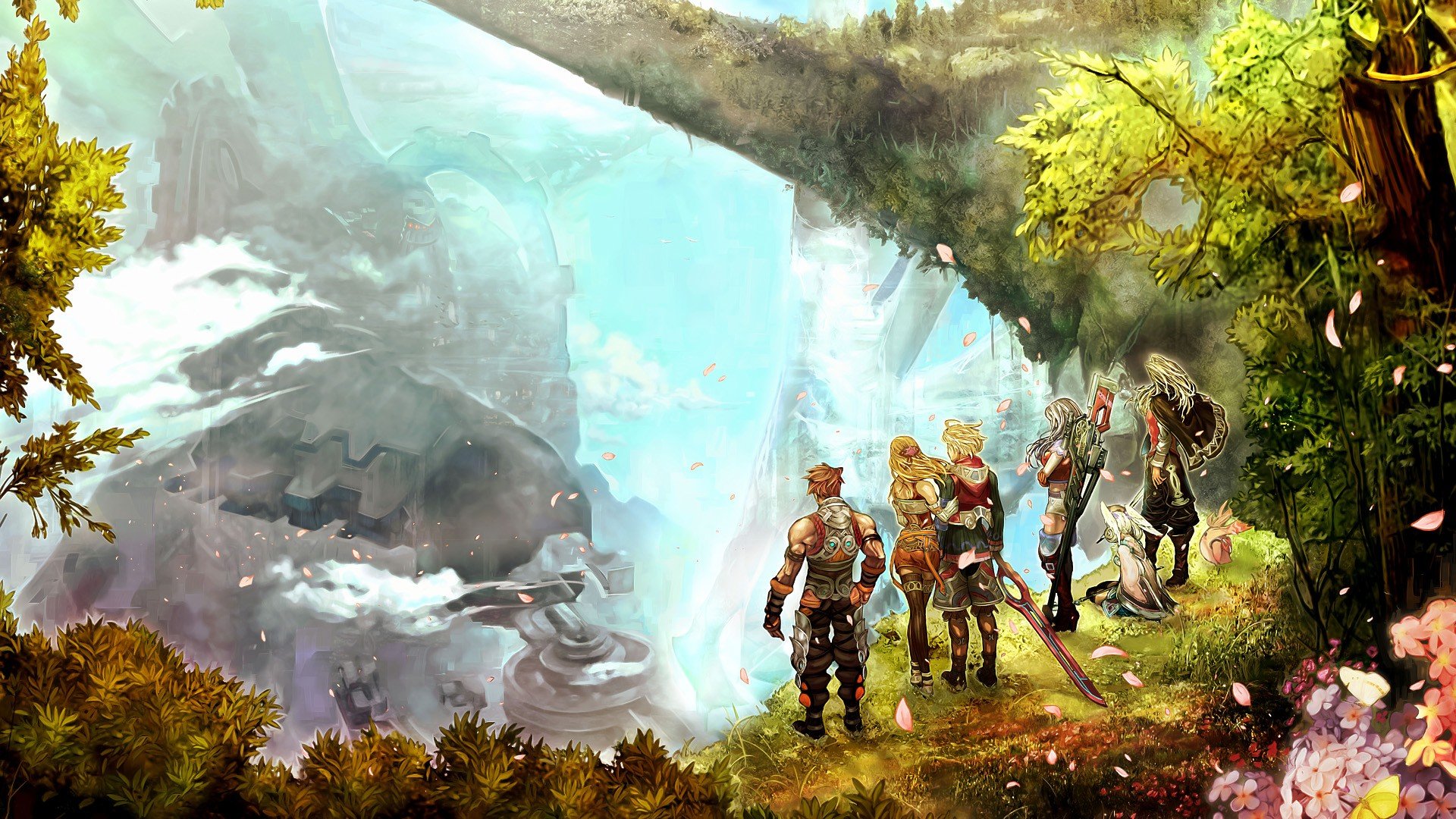 video, Games, Weapons, Artwork, Xenoblade Wallpaper