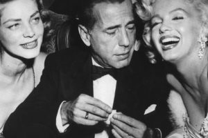 humphrey, Bogart, Lauren, Bacall, Marilyn, Monroe, Monochrome