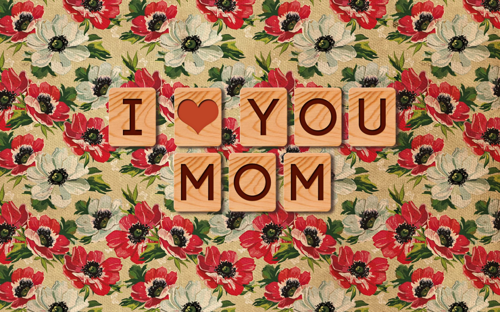 motherand039s, Day, Mom, Love, Hearts, Text, Statement, Flowers, Mood, Emotion Wallpaper