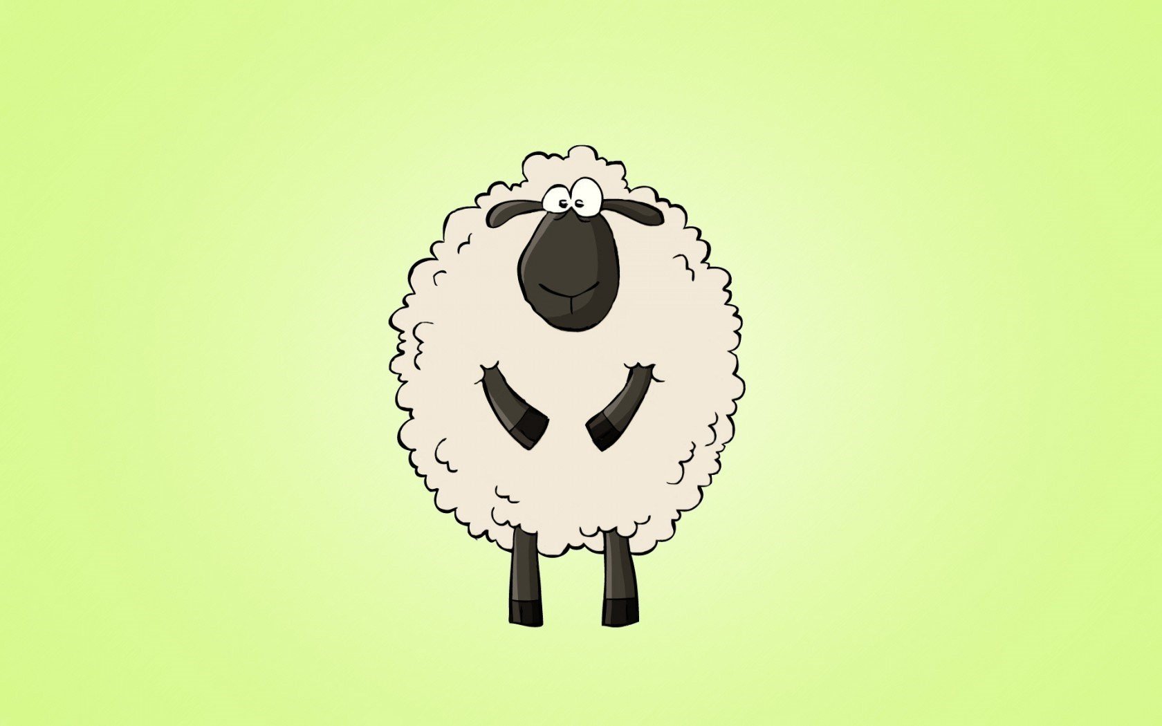 sheep, Artwork Wallpaper