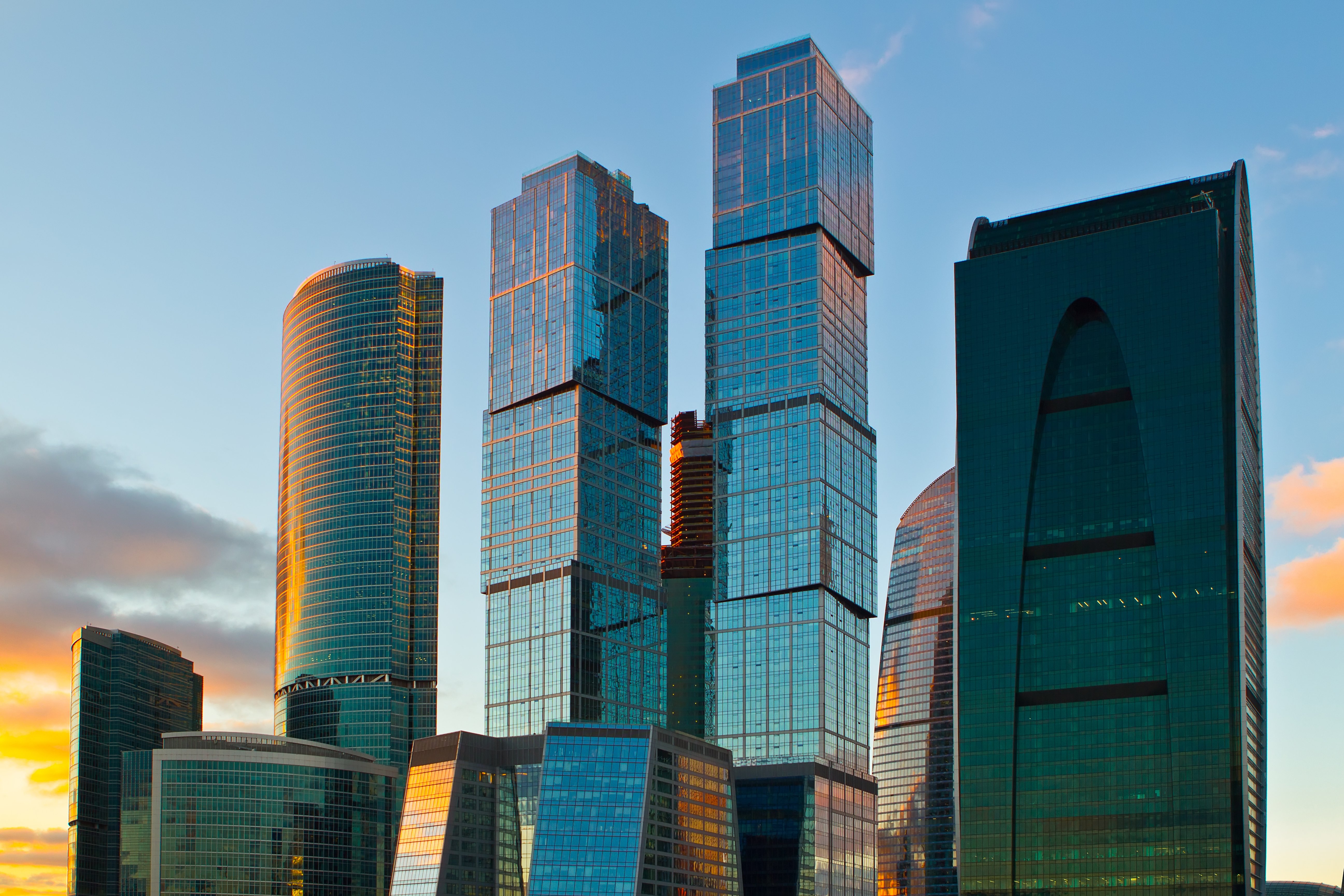 moscow, City, Skyscraper Wallpaper