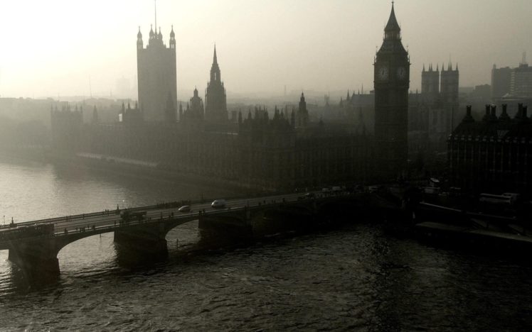 water, Landscapes, Cityscapes, London, Bridges, Big, Ben, Rivers, Skyscapes, Houses, Of, Parliament HD Wallpaper Desktop Background