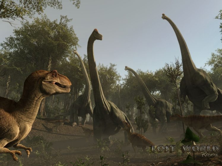 dinosaurs, The, Lost, World HD Wallpaper Desktop Background