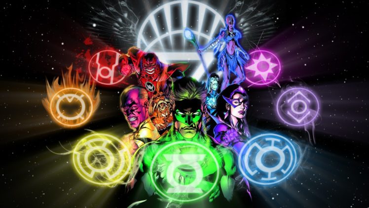 green, Lantern, Dc, Comics, White, Lantern, Larfleeze, Atrocitus, Blackest, Night, Saint, Walker, Sinestro HD Wallpaper Desktop Background