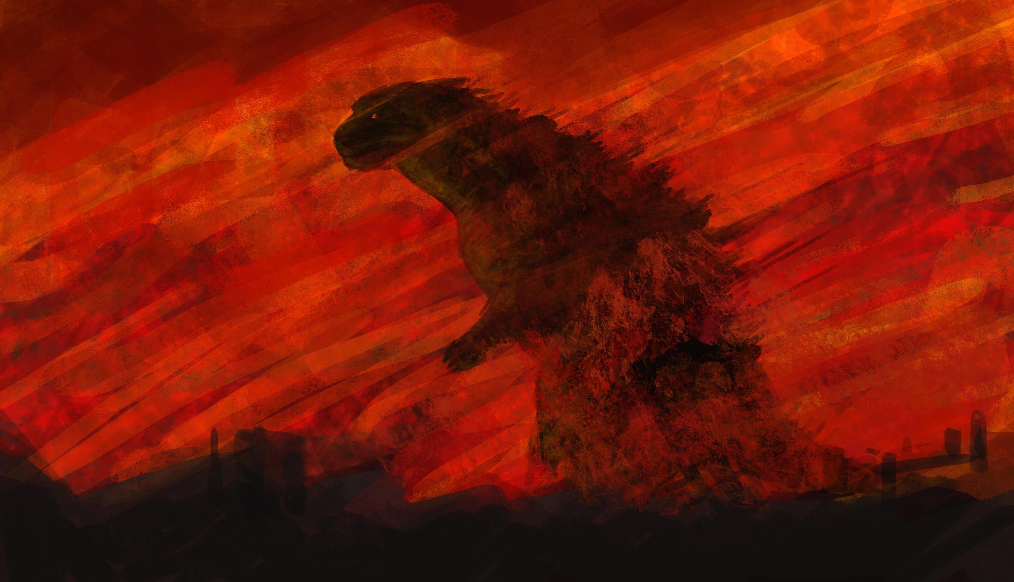 godzilla, Action, Adventure, Sci fi, Fantasy, Monster, Dinosaur, Horror,  28 Wallpaper