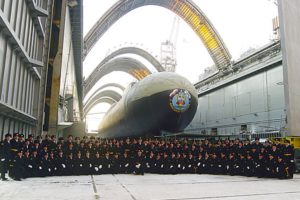 submarine, Shipyard, Russia, Sevmash, Russian, Red star, 4000×2467