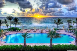 beach, Sunset, Landscape, Florida, 4000×2250
