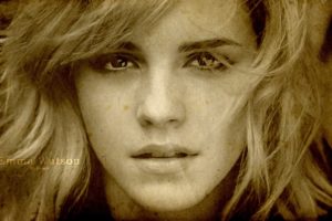 blondes, Women, Eyes, Emma, Watson, Lips, Photo, Manipulation, Lumir, Portraits