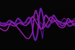 purple, Artwork, Sound, Wave