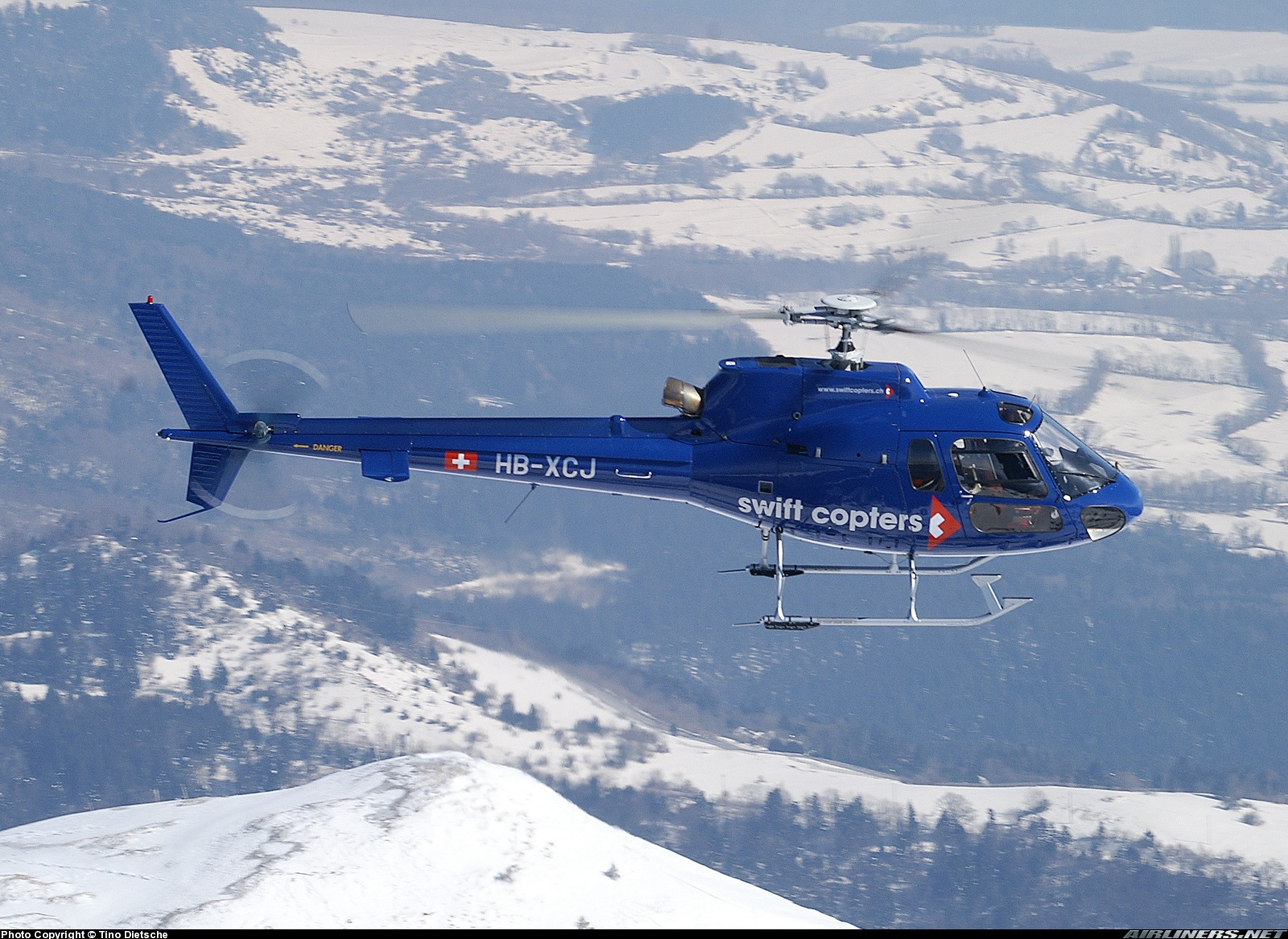 helicopter, Aircraft, Switzerland, Blue Wallpaper