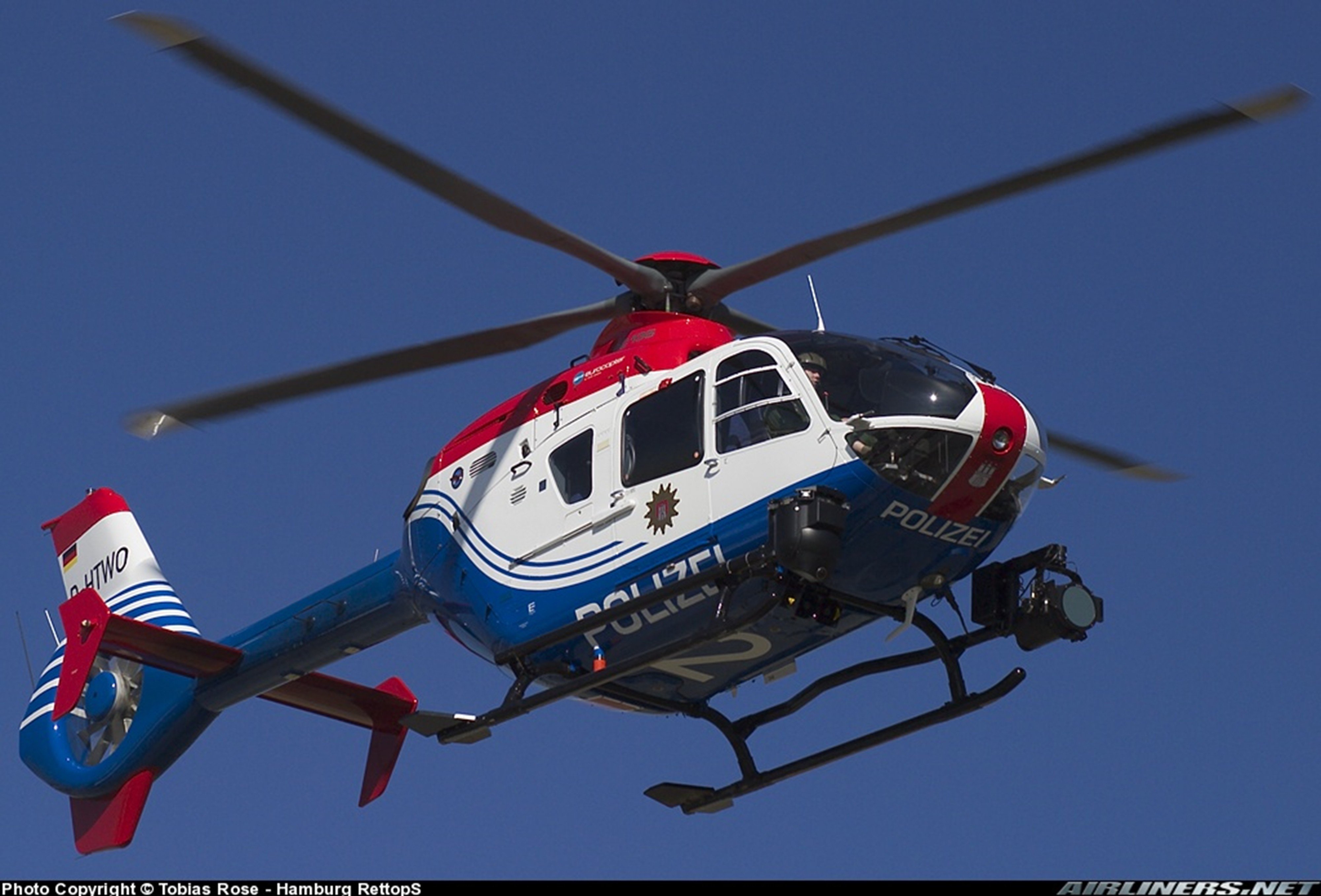 helicopter, Aircraft, Police, Germany, Eurocopter, Ec 135 Wallpaper