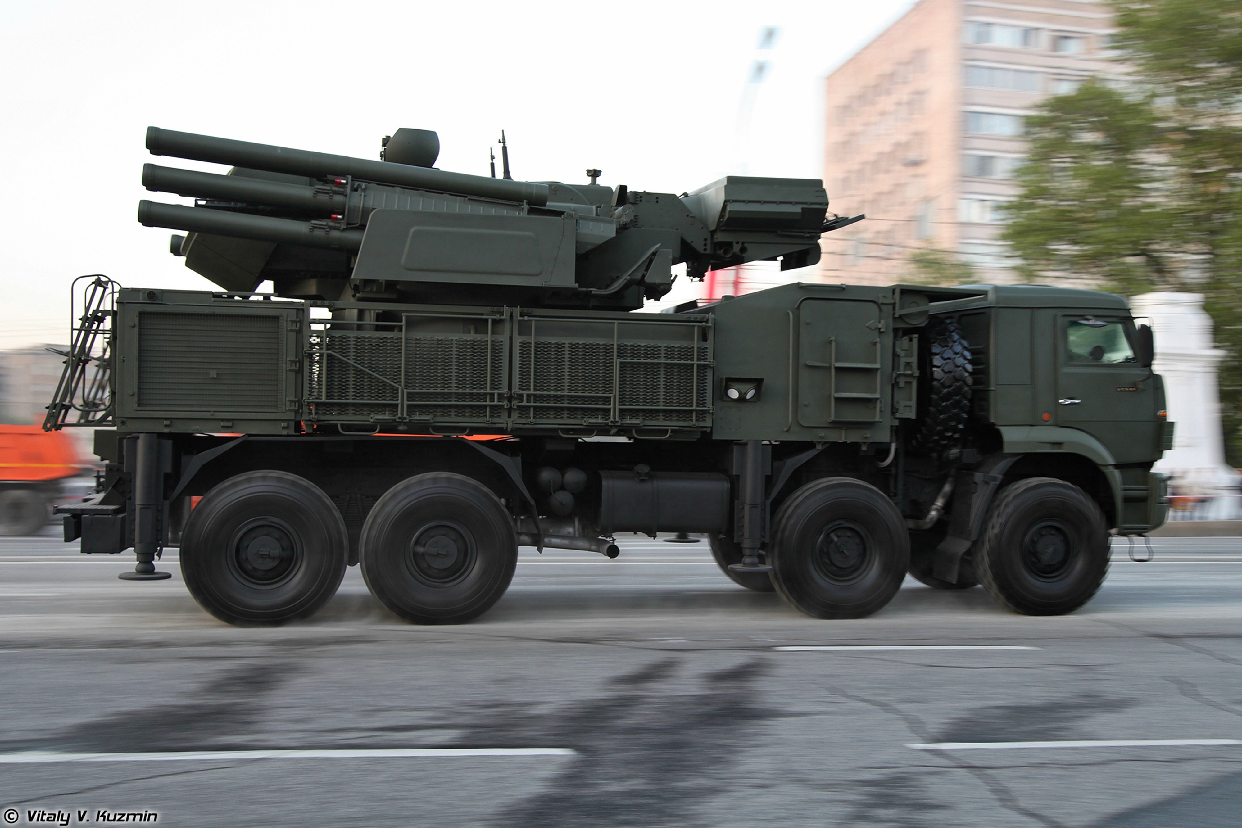april 29th, Rehearsal, Of, 2014, Victory, Day, Parade, In, Moscow, Russia, Red, Star, Russian, Military, Army, 96k6, Pantsir s1, Telar, Anti aircraft, Missile, Kamaz, Truck, 2, 4000x2667 Wallpaper