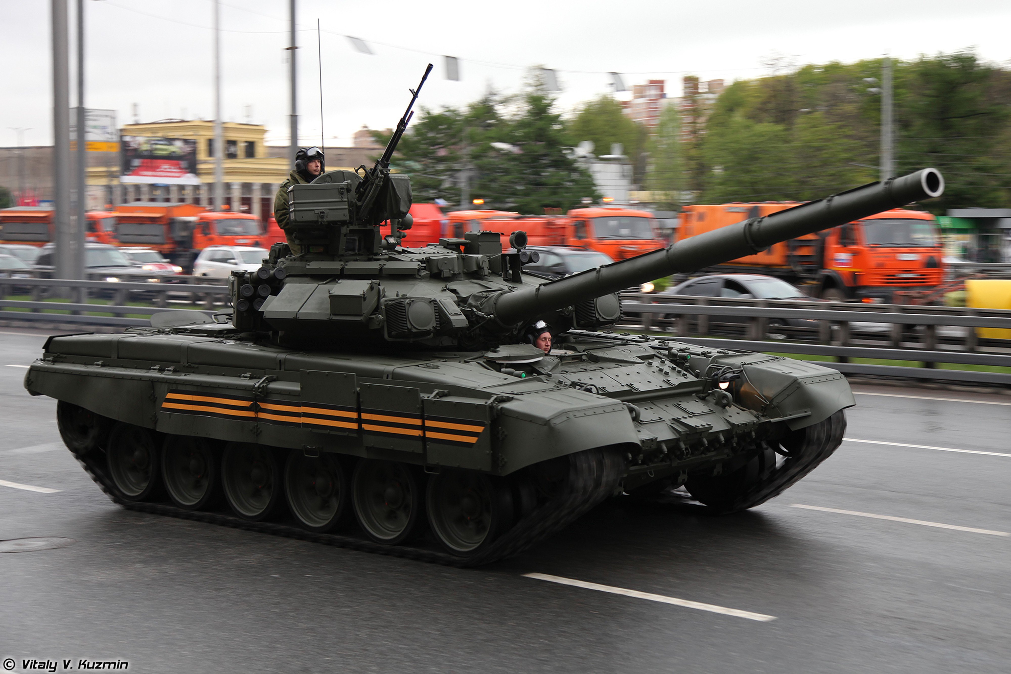 may 5th, Rehearsal, Of, 2014, Victory, Day, Parade, In, Moscow, Russia, Red, Star, Russian, Military, Army, T 90a, Main battle tank, Mbt, 4000x2667 Wallpaper