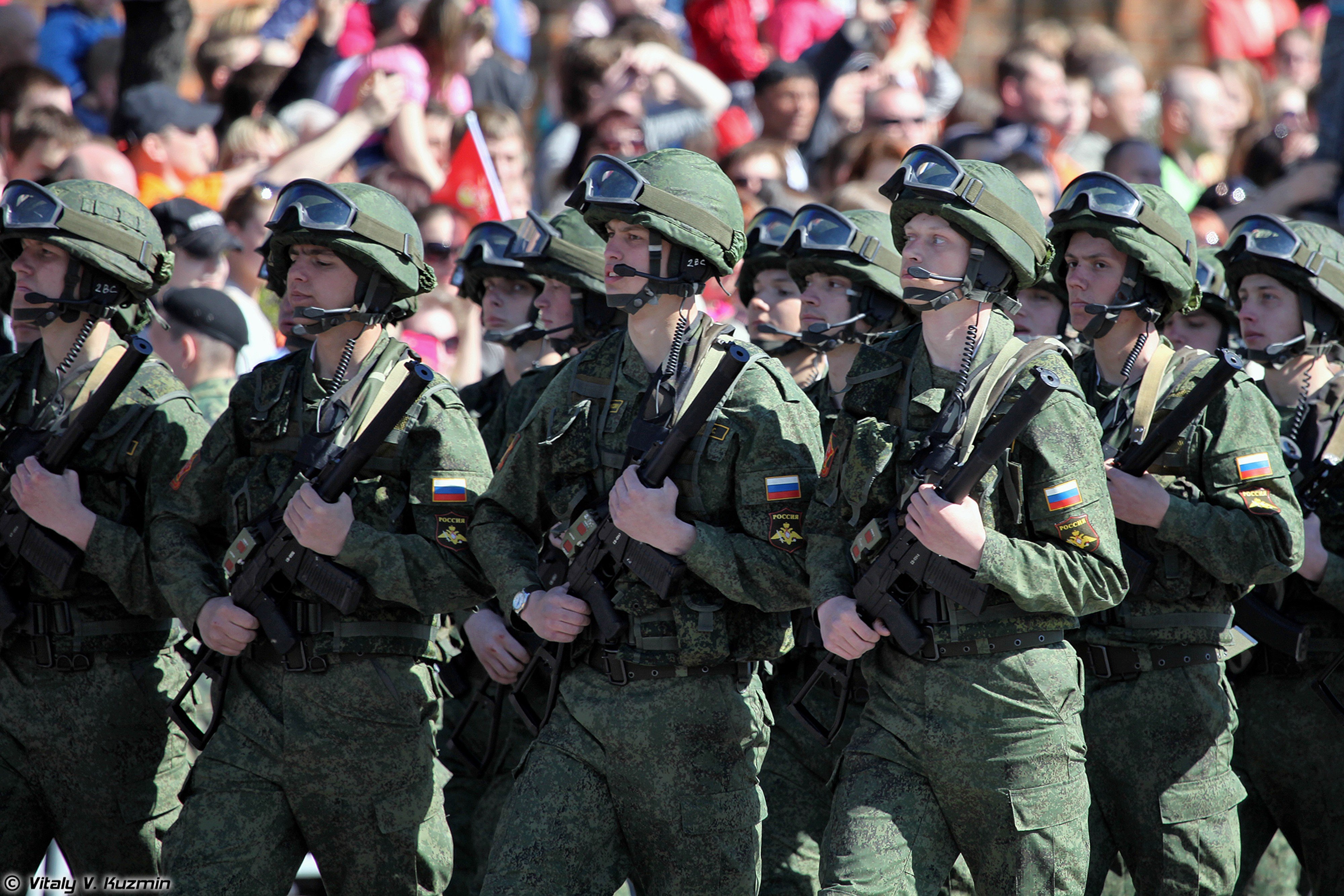 2014, Victory, Day, Parade in nizhny novgorod, Russia, Military, Russian, Army, Red star, 9th, Separate, Motor, Rifle, Brigade, 4000x2667 Wallpaper