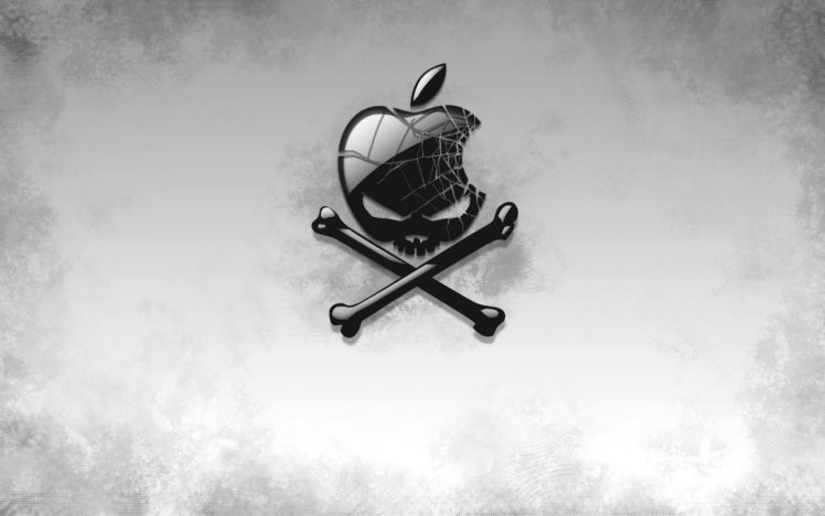 apple, Technology, Skull, Logos HD Wallpaper Desktop Background