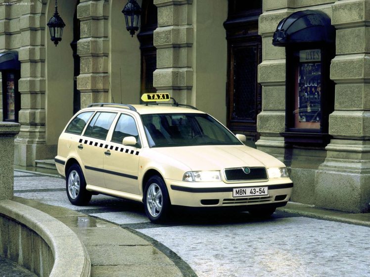 skoda, Octavia, Taxi, 2001 HD Wallpaper Desktop Background