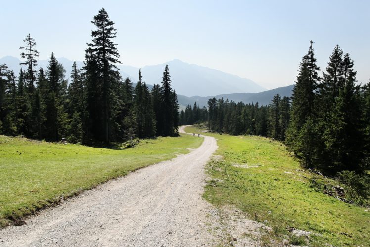 austria, Seefeld, Mountains, Forest, Trail HD Wallpaper Desktop Background