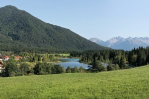 austria, Seefeld, Mountains, Lake, Forest, Skiing, Resort