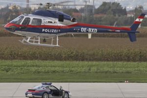 helicopter, Aircraft, Vehicle, Police, Austria, Porsche