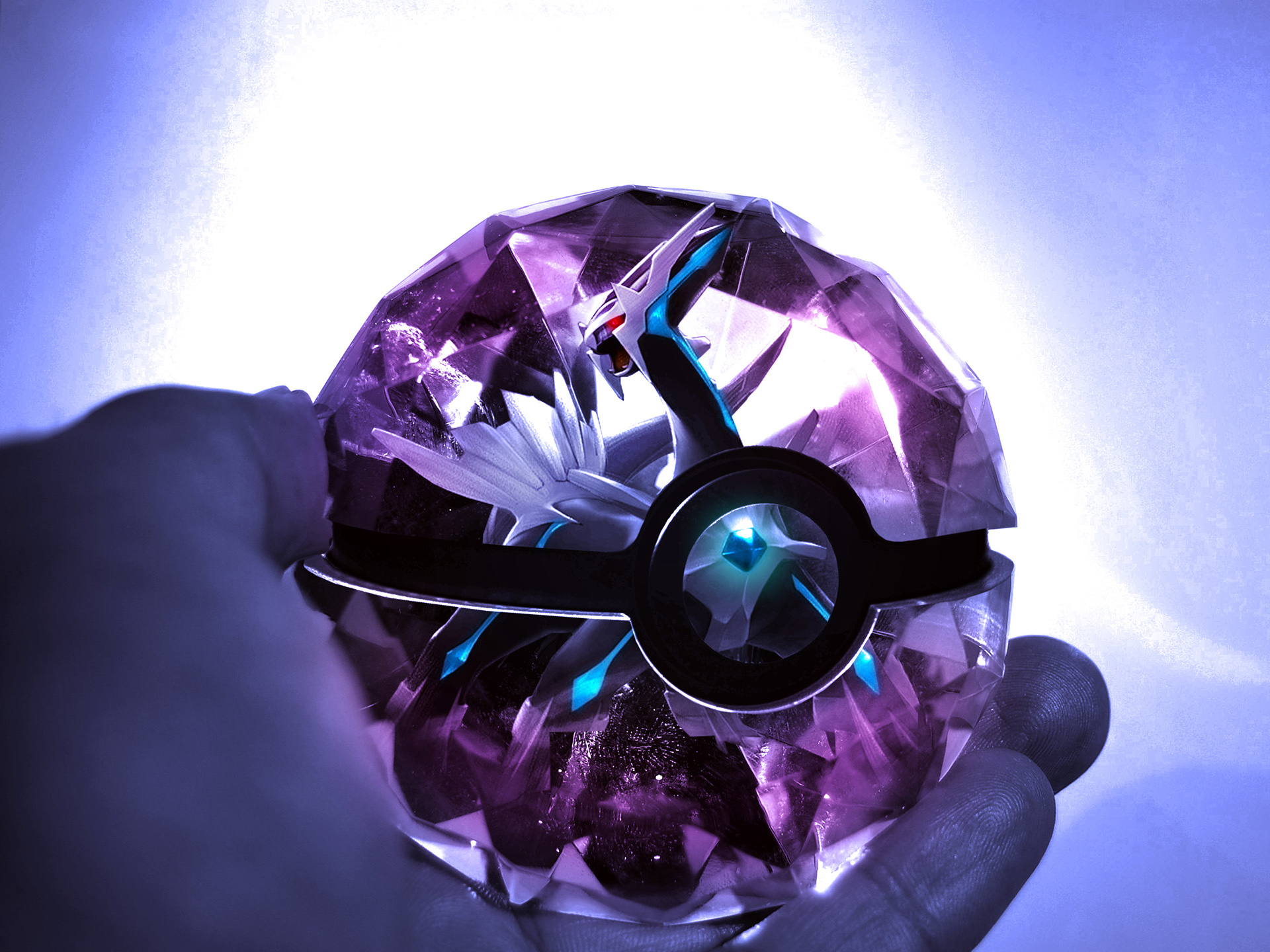 pokemon, Poke, Ball, Purple Wallpaper
