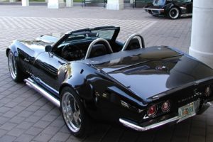 1969, Black, Killer, Shark, Chevrolet, Corvette