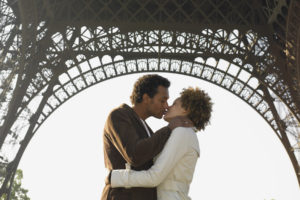 love, Romance, Couple, Kiss, Paris, France, Eiffel, Tower, Mood, Emotion