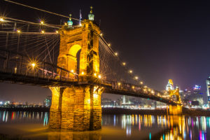 bridges, Cities, Night, Lights, Hdr, Rivers, Reflection