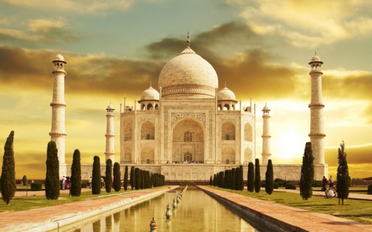 taj, Mahal, India HD Wallpaper Desktop Background