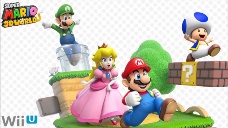 super, Mario, 3 d, World, Platform, Family, Nintendo,  4 HD Wallpaper Desktop Background