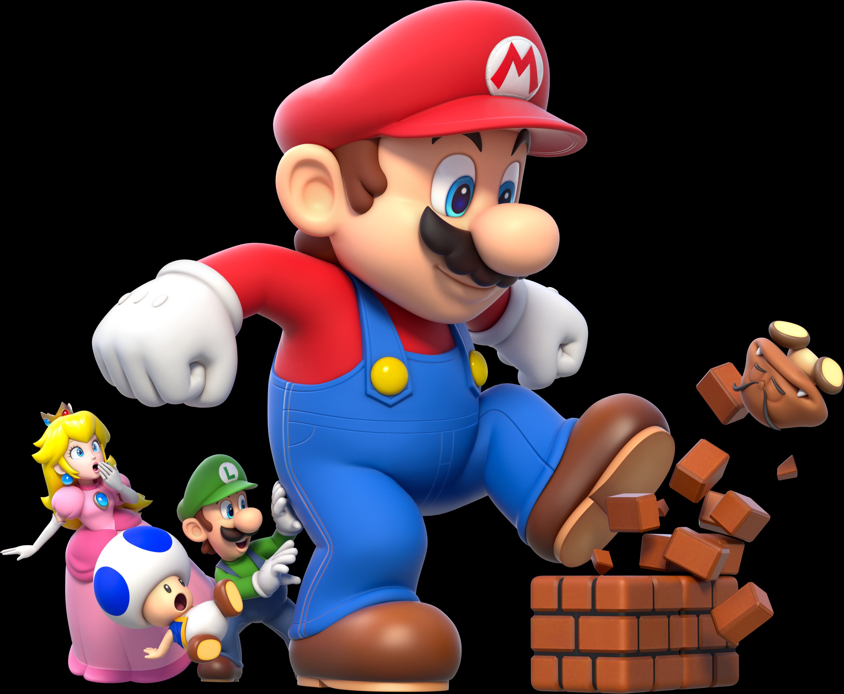 super, Mario, 3 d, World, Platform, Family, Nintendo, 1 Wallpapers HD / Des...