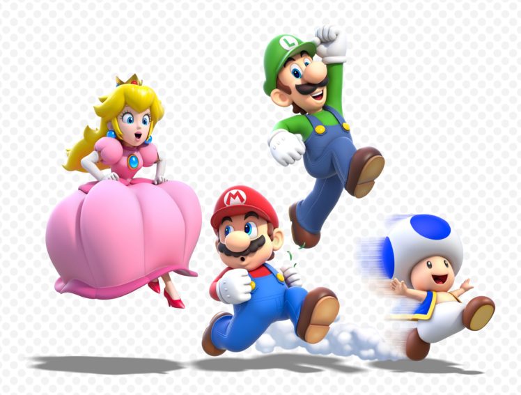 super, Mario, 3 d, World, Platform, Family, Nintendo,  10 HD Wallpaper Desktop Background
