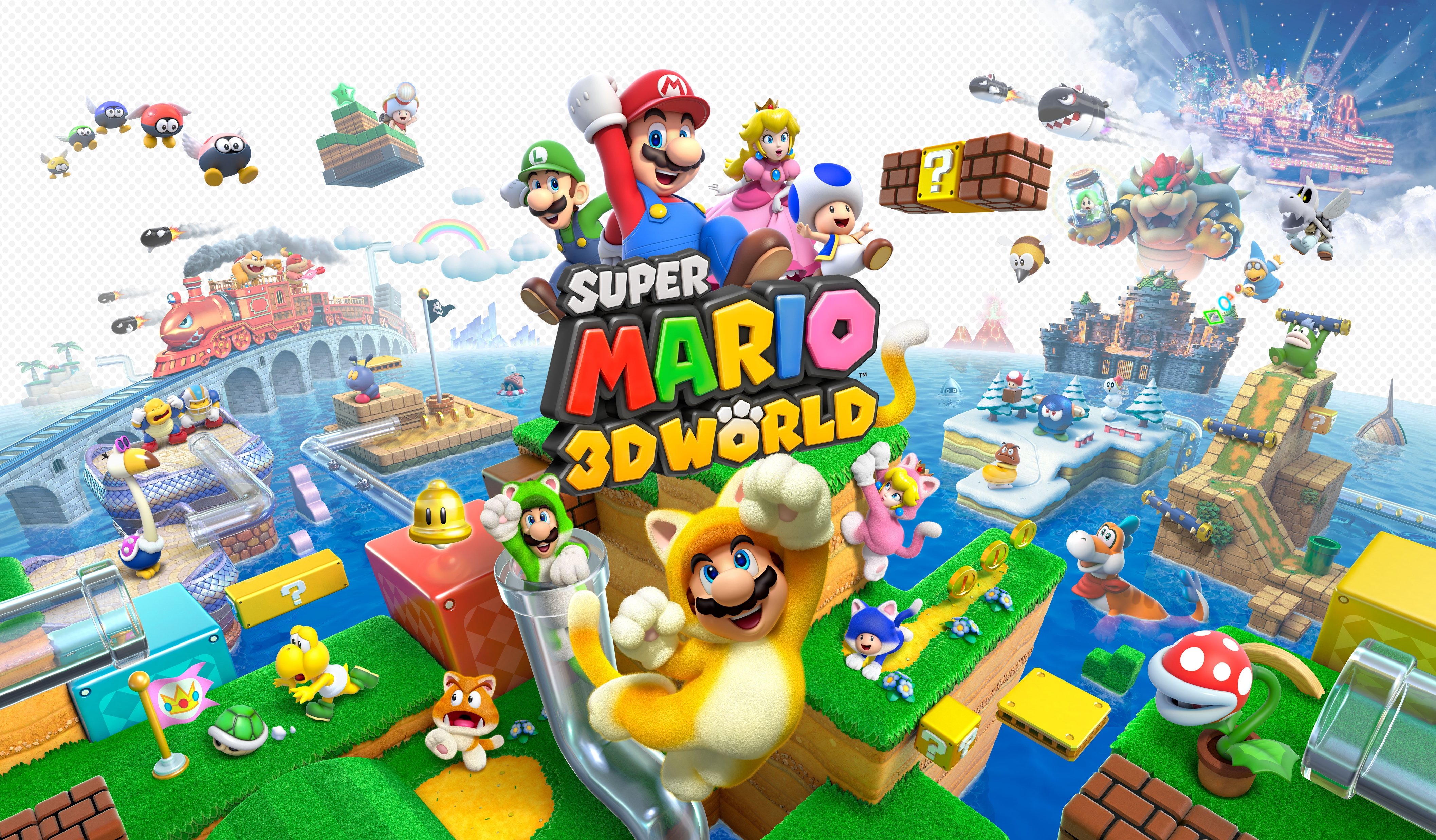 super, Mario, 3 d, World, Platform, Family, Nintendo,  8 Wallpaper